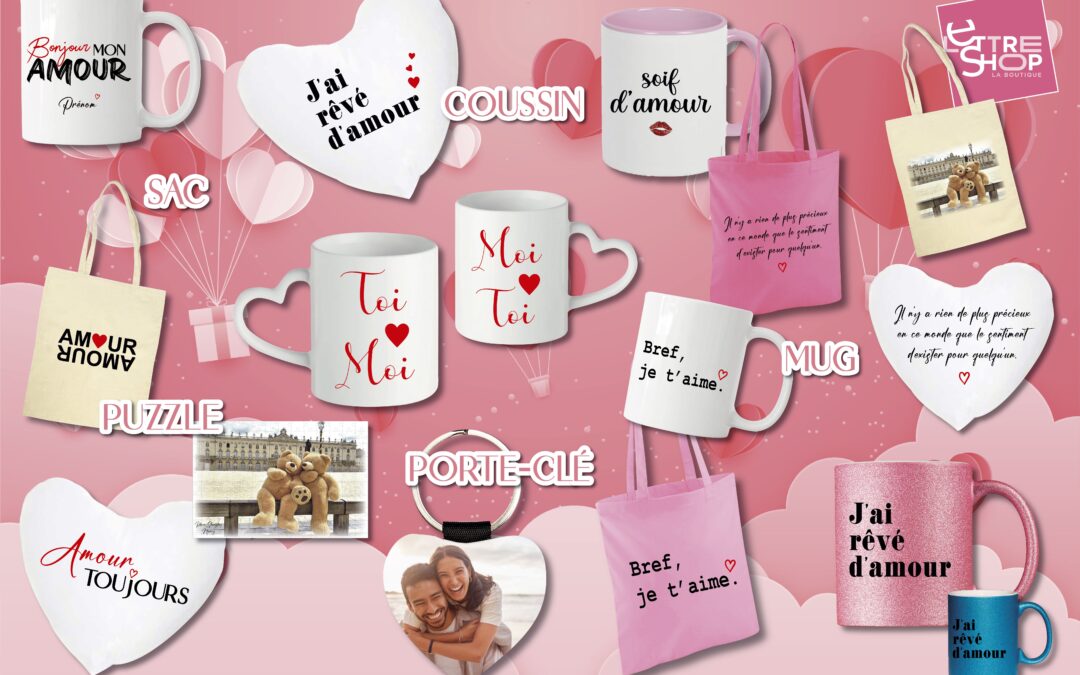 Cadeaux personnalisés pour une Saint-Valentin inoubliable